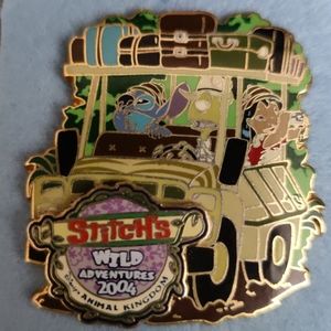Disney Pin Lilo Stitch Animal Kingdom 2004